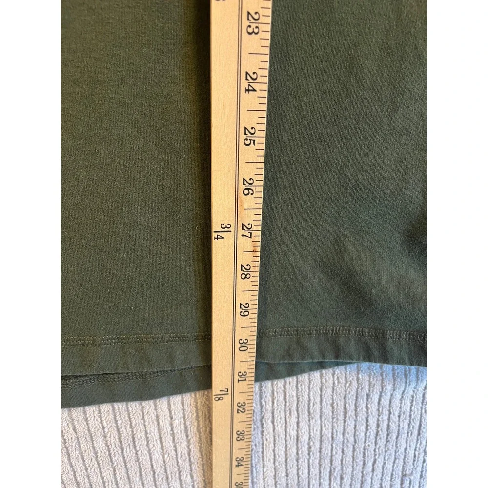 Browning Sweatshirt Fits Mens XXL 2XL Olive Green Quarter Zip Pullover XXXL 3TG
